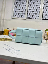 Woven Envelope Crossbody Bag – Small Square Handbag