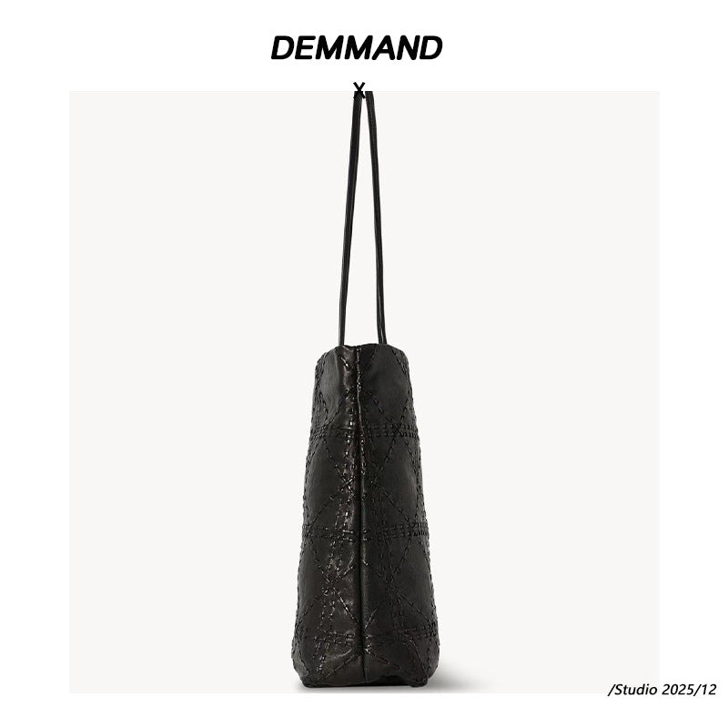 Women’s Chic Leather Bucket Bag – Small Elegant Crossbody Purse