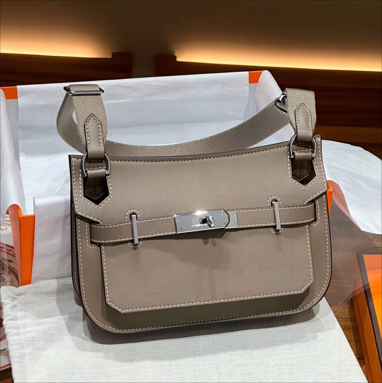 Women’s Leather Gypsy Mini Bag – Kelly Style Shoulder & Crossbody