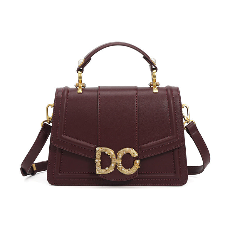 Women’s Embroidered Leather Mini Bag – Crossbody & Shoulder