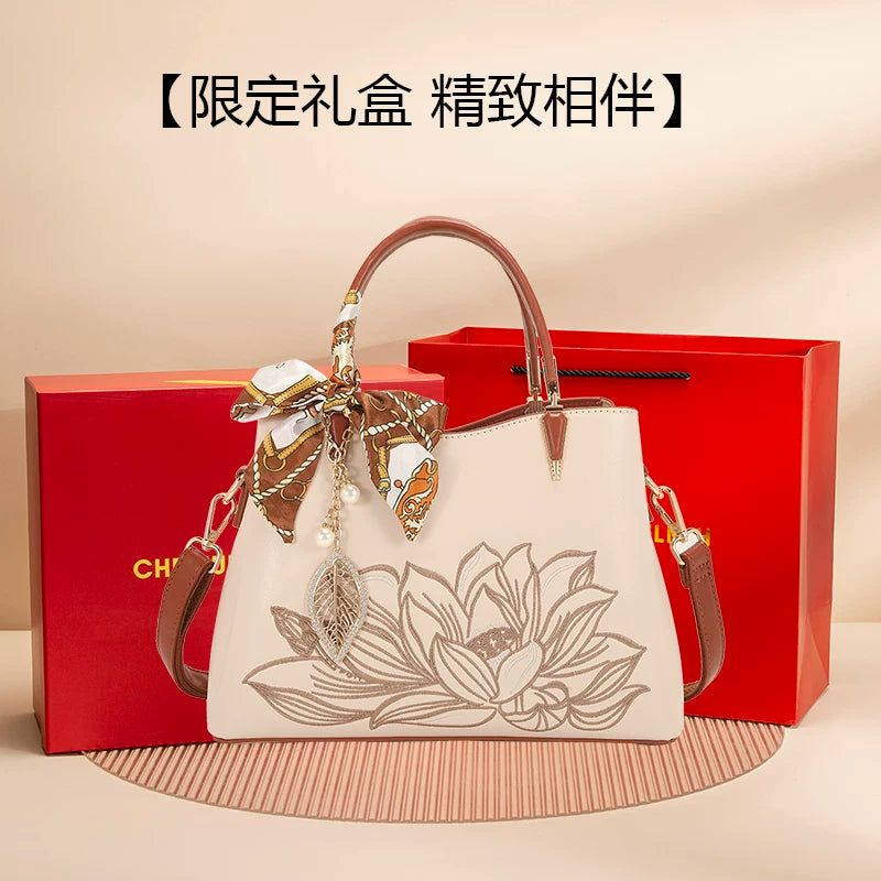 Embroidered Women’s Handbag – Perfect Birthday & Wedding Gift Bag