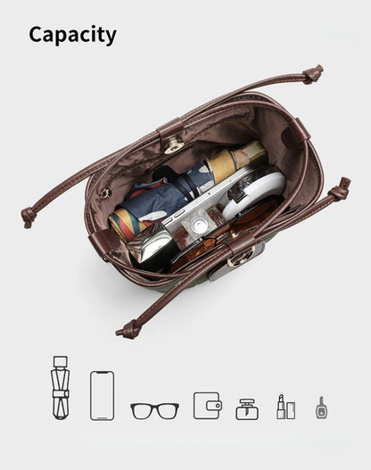 2025 Women’s Bucket Bag – Small Shoulder & Crossbody Bag